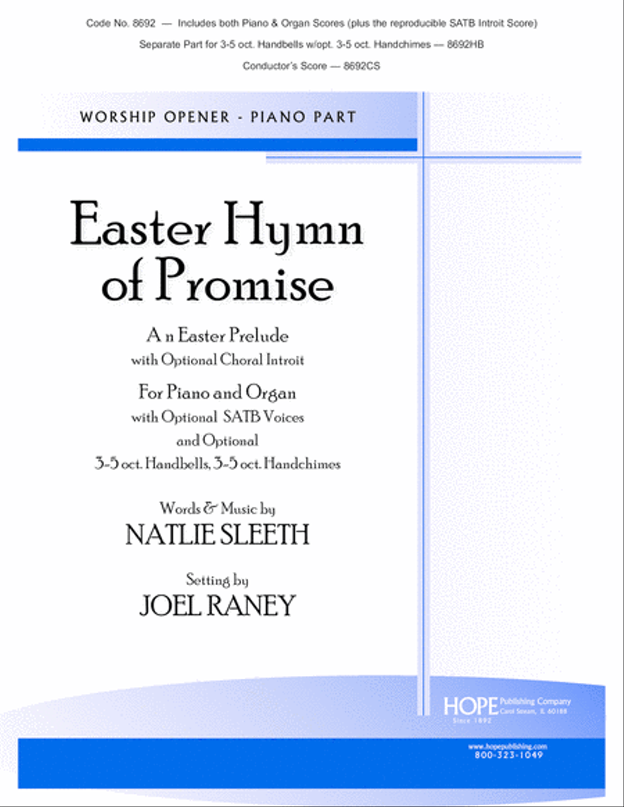 Easter Hymn of Promise Choir scores gallery preview page 13