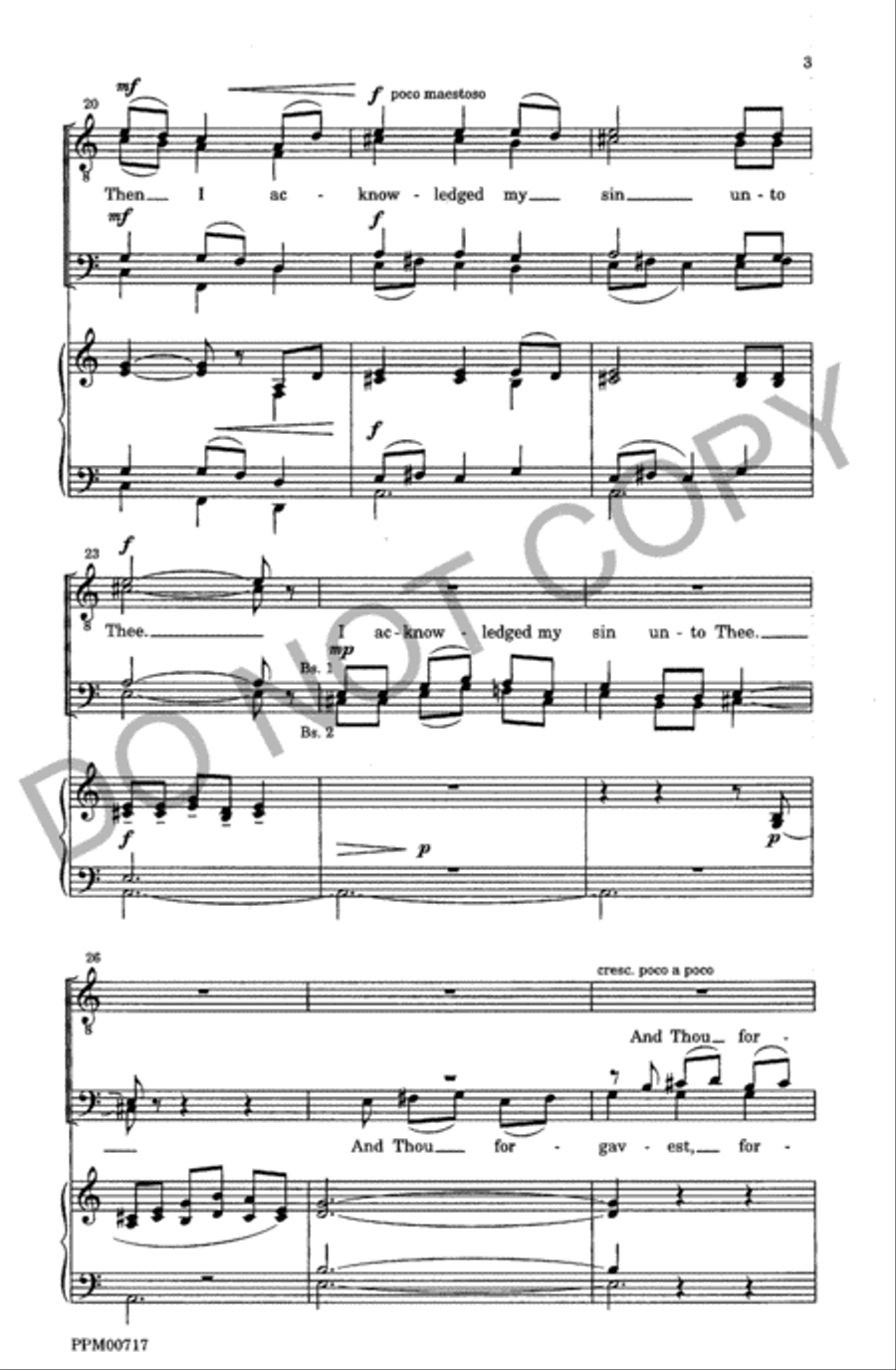 Whom the Lord Hath Forgiven TTBB scores gallery preview page 4