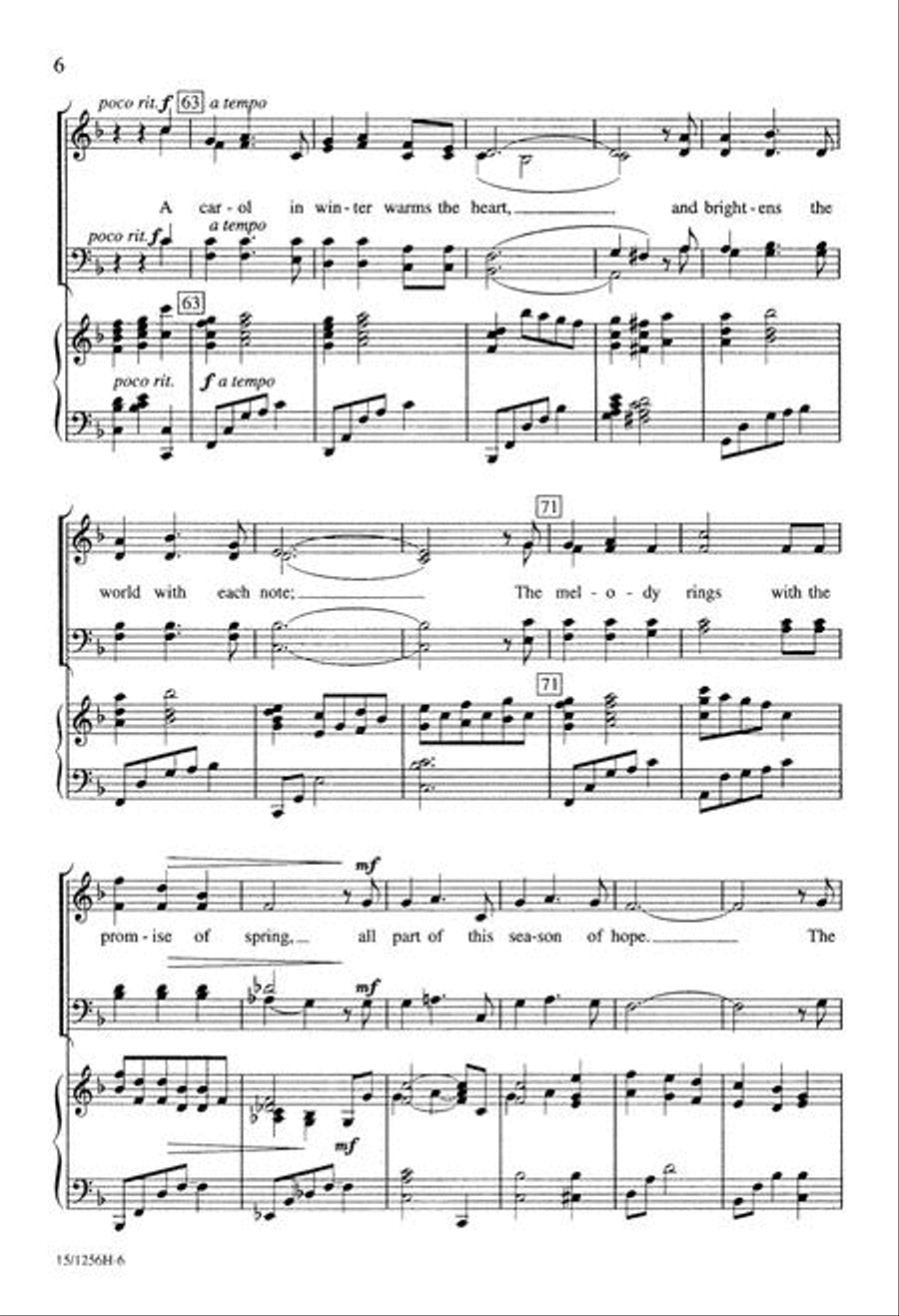 <br>Sheet music extract