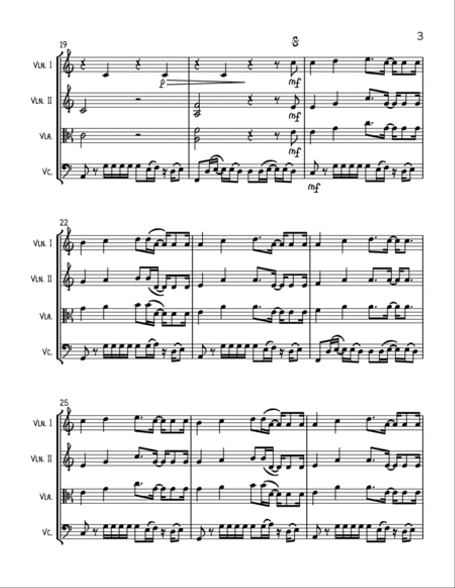 Girls Like You String Trio scores gallery preview page 3
