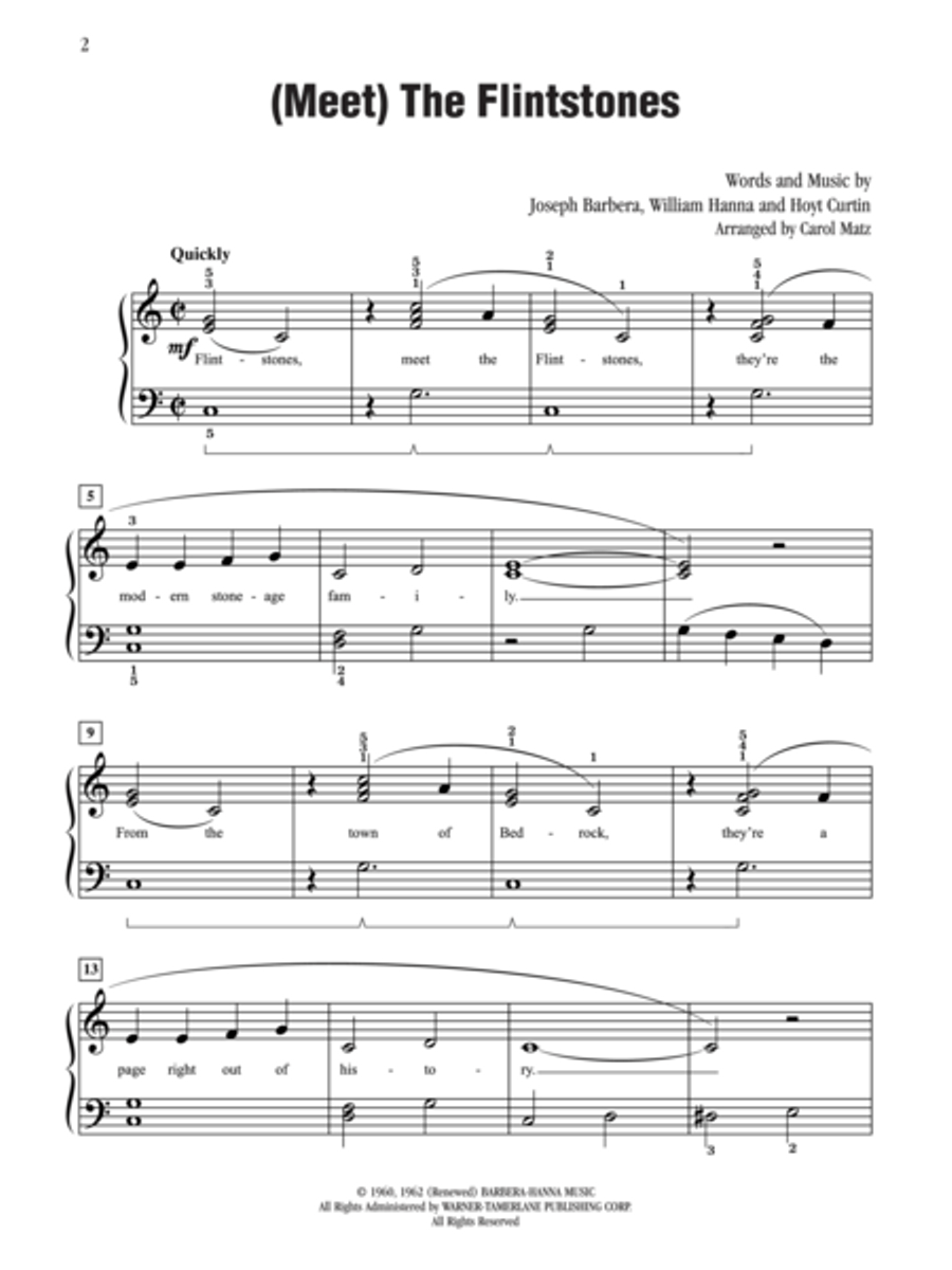 (Meet) The Flintstones Small Ensemble scores gallery preview page 2