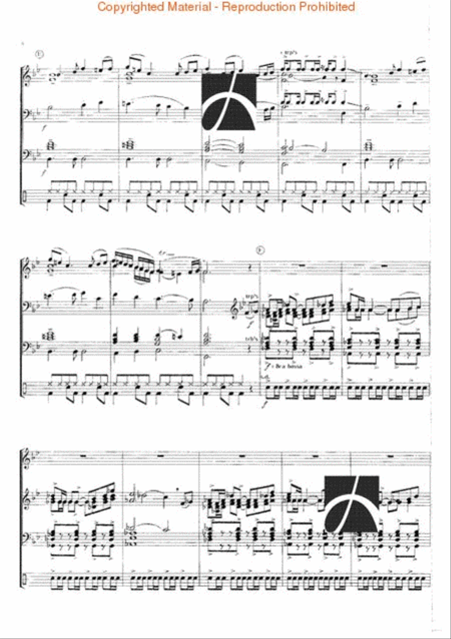 Oregon Concert Band scores gallery preview page 5