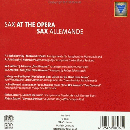 Sax At the Opera