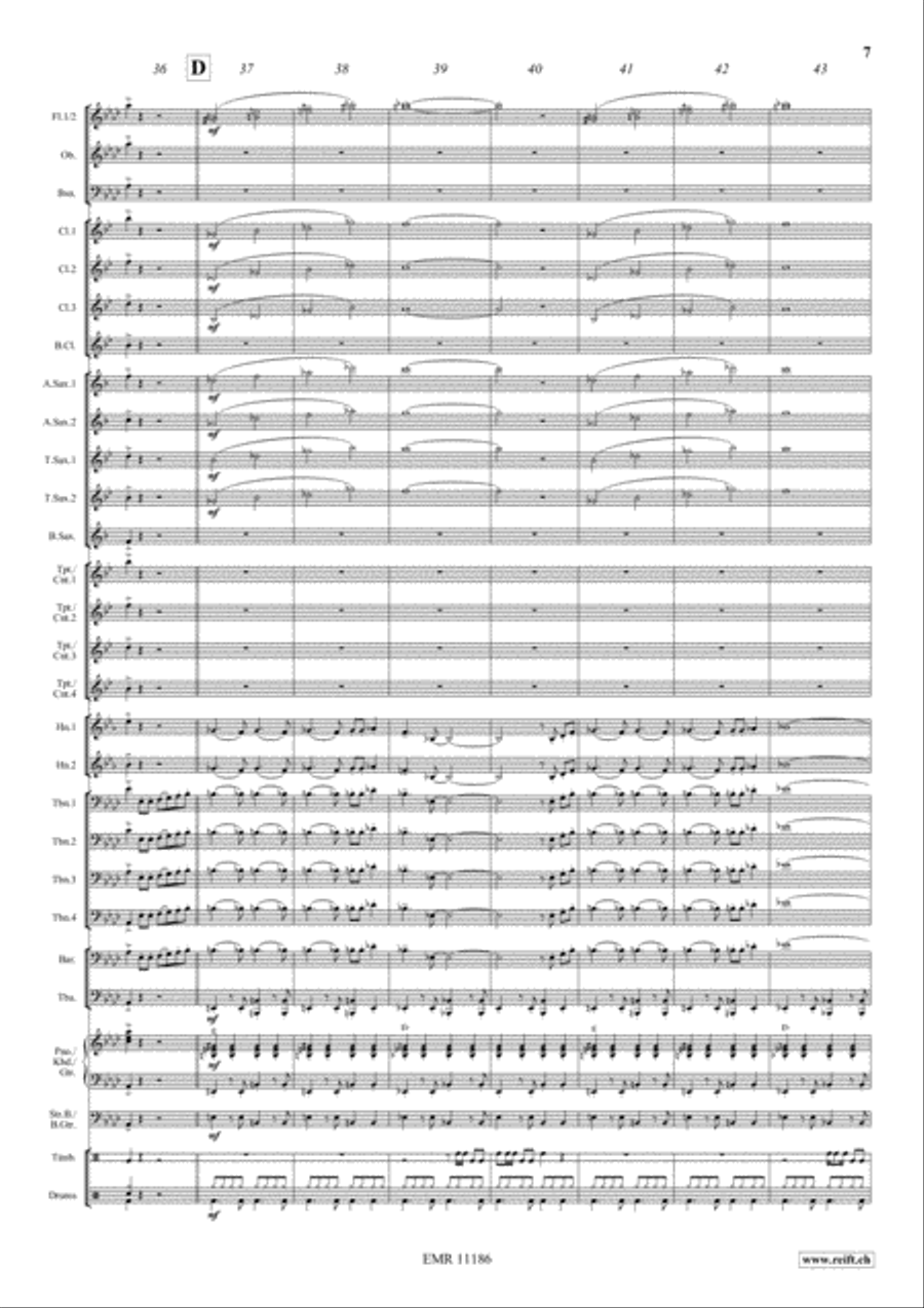 Hibiscus Cha Cha Concert Band scores gallery preview page 8