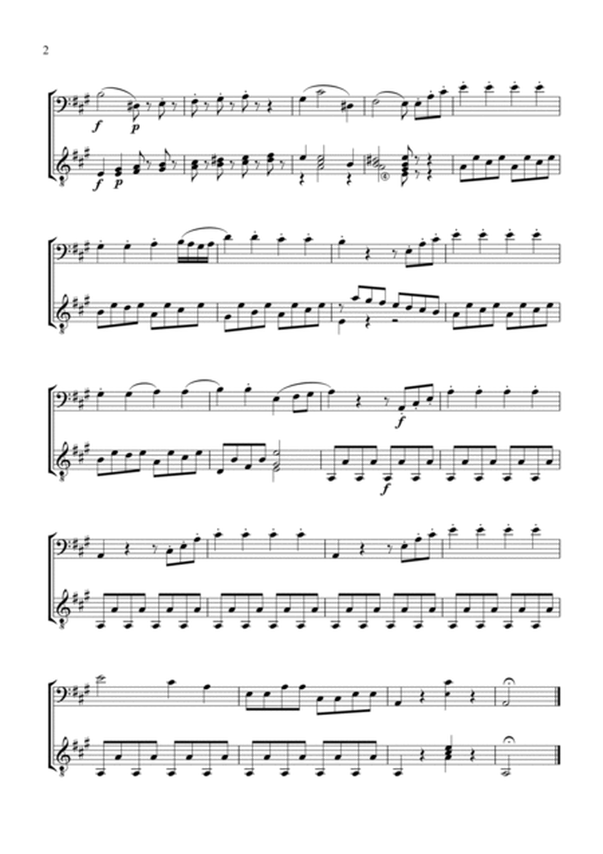 Rondo and Romance (abridged) for cello and guitar image number null