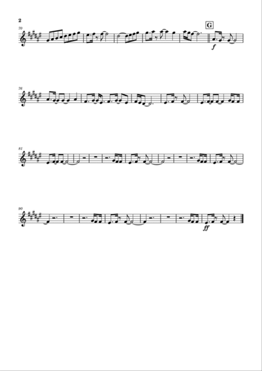 Dancing Queen Dancing Queen Concert Band scores gallery preview page 6
