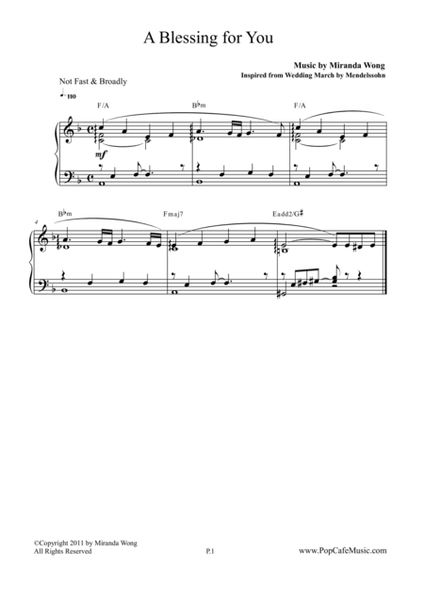 A Blessing for You - Grand Recessional Music image number null