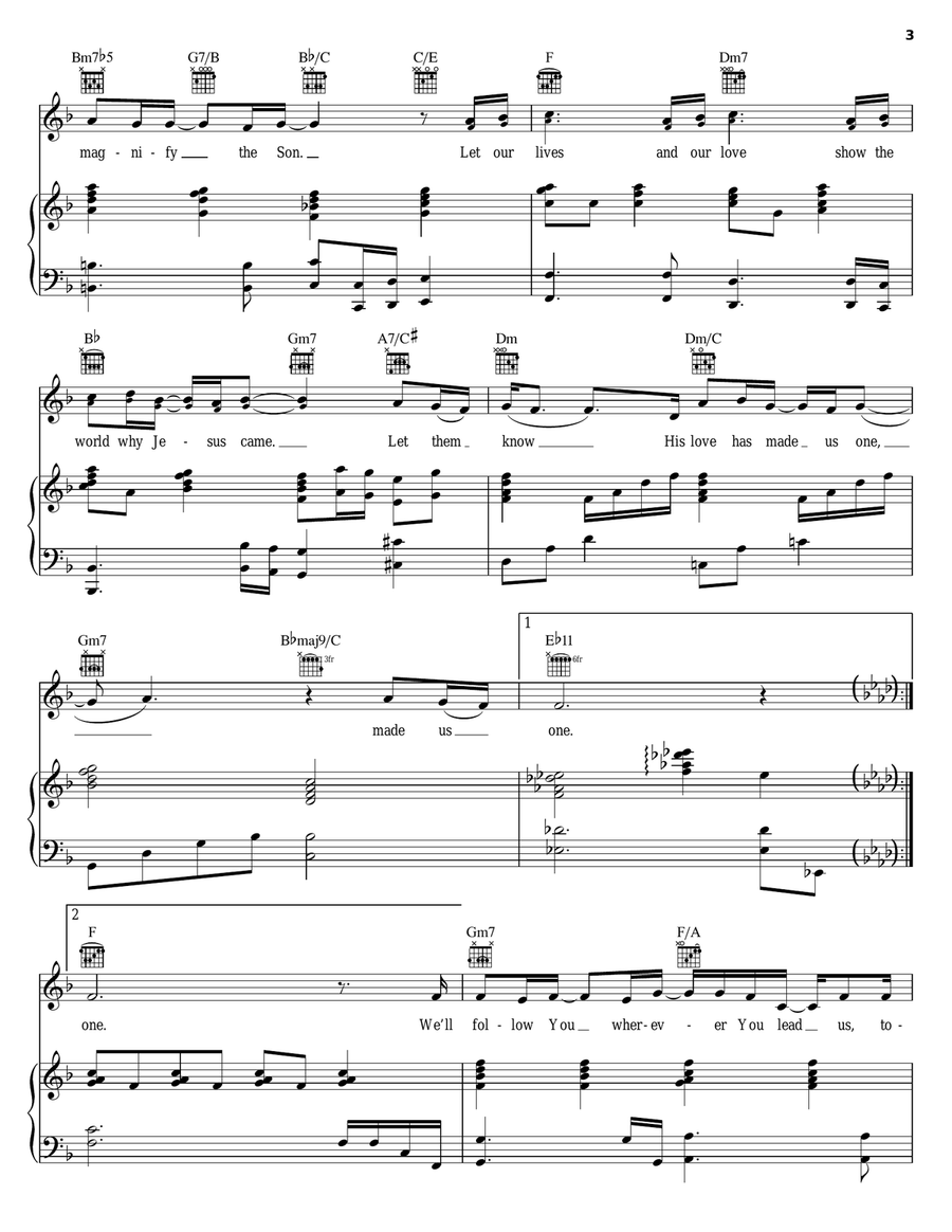 Commitment Song Guitar scores gallery preview page 3