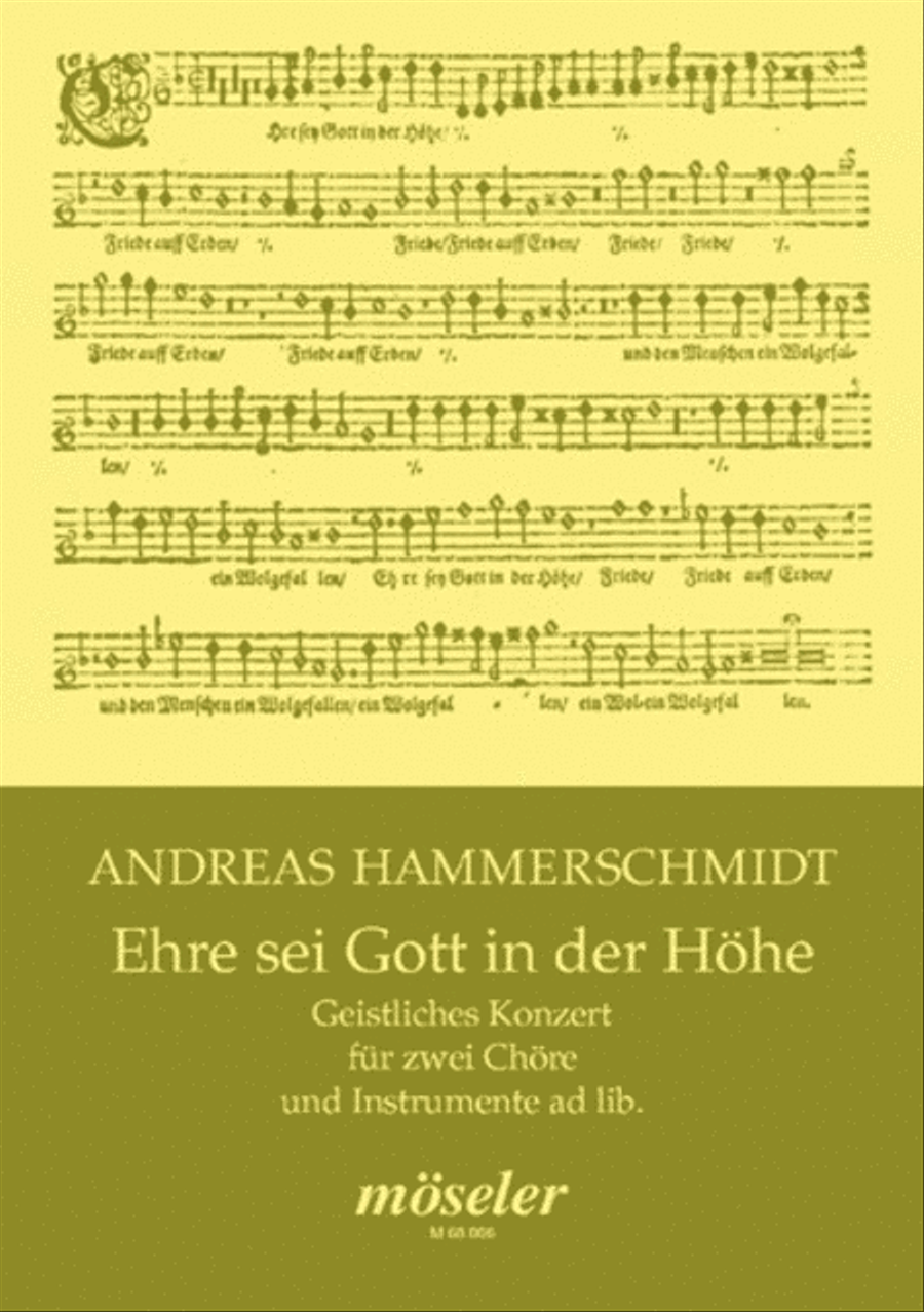 Ehre sei Gott in der Hohe SSA scores gallery preview page 1