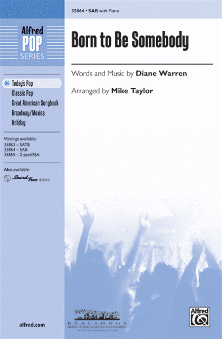 Born to Be Somebody (from Never Say Never) 3-Part scores gallery preview page 1