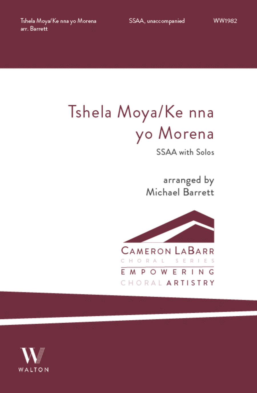 Tshela Moya/Ke nna yo Morena (SSAA)