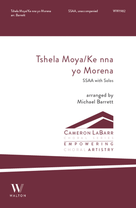 Book cover for Tshela Moya/Ke nna yo Morena (SSAA)