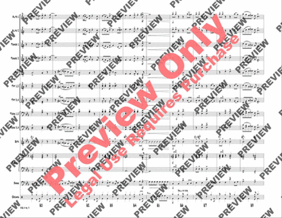 Big V Big V Jazz Ensemble scores gallery preview page 14