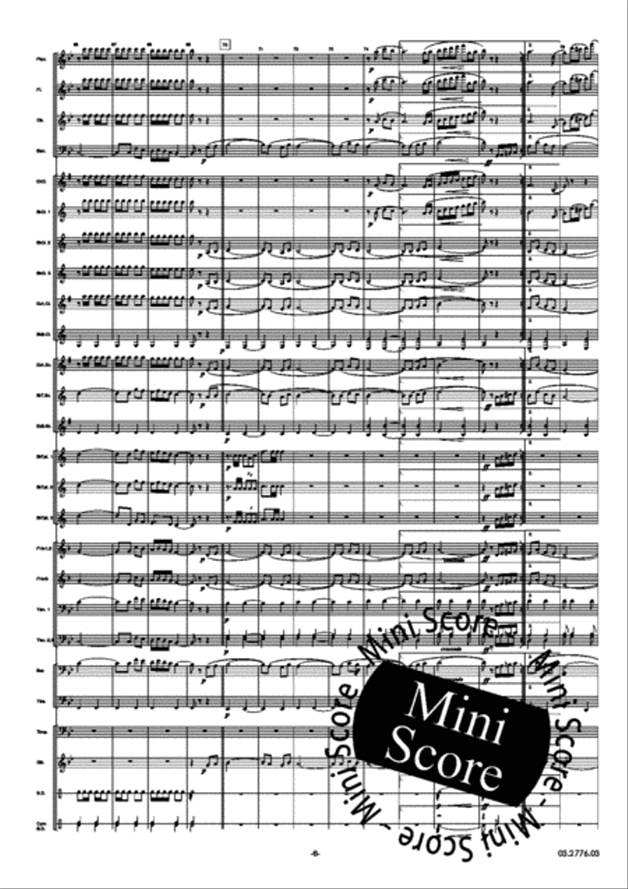 Ole Junquira Concert Band scores gallery preview page 12