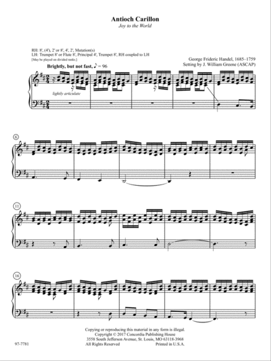Christmas Ayres and Dances, Volume 2 Harpsichord scores gallery preview page 2
