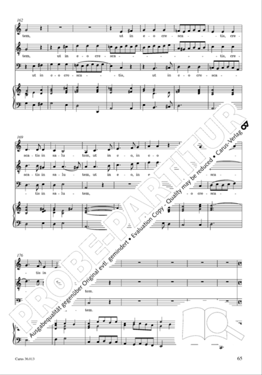 Membra Jesu nostri SSATB scores gallery preview page 81