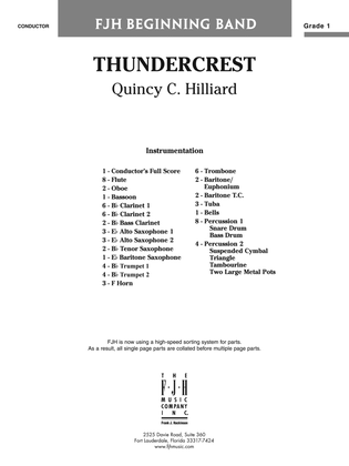Thundercrest: Score
