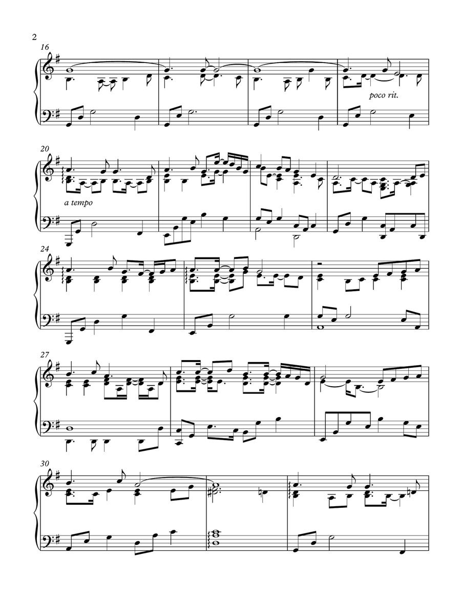 I Worship You, Almighty God Piano Solo scores gallery preview page 2