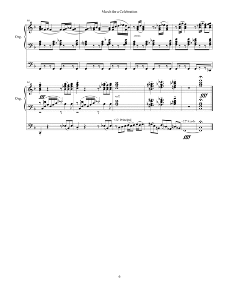 Stick Around and Listen! (Postludes, Vol I) Organ Solo scores gallery preview page 6