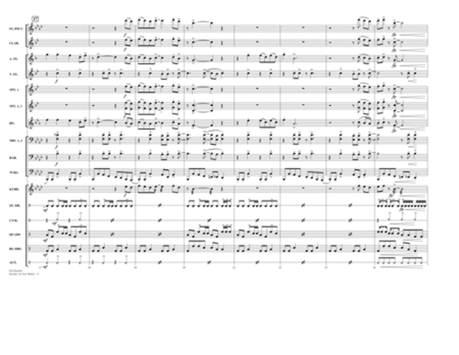 Smoke on the Water - Conductor Score (Full Score)