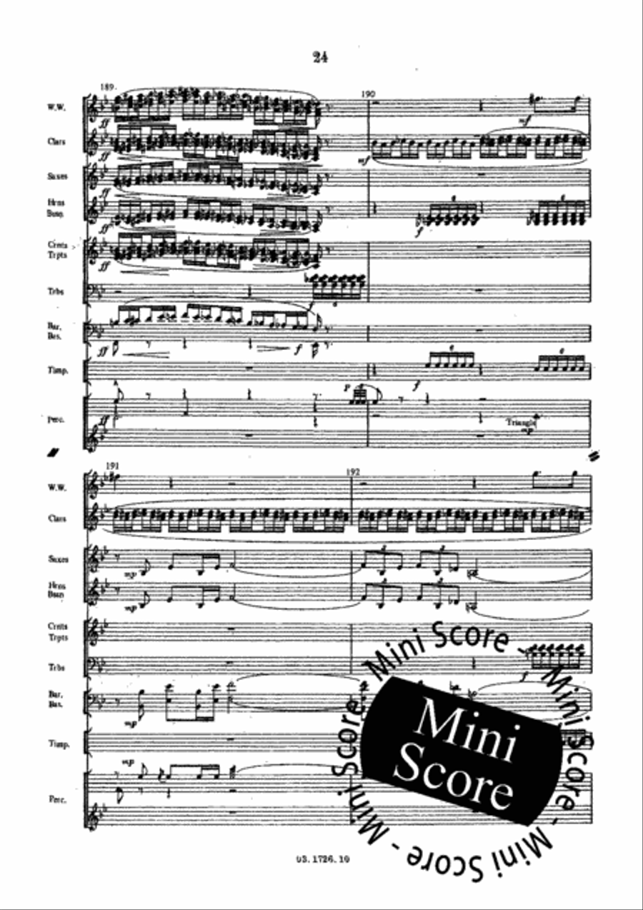 A New Dress for the Emperor Concert Band scores gallery preview page 33