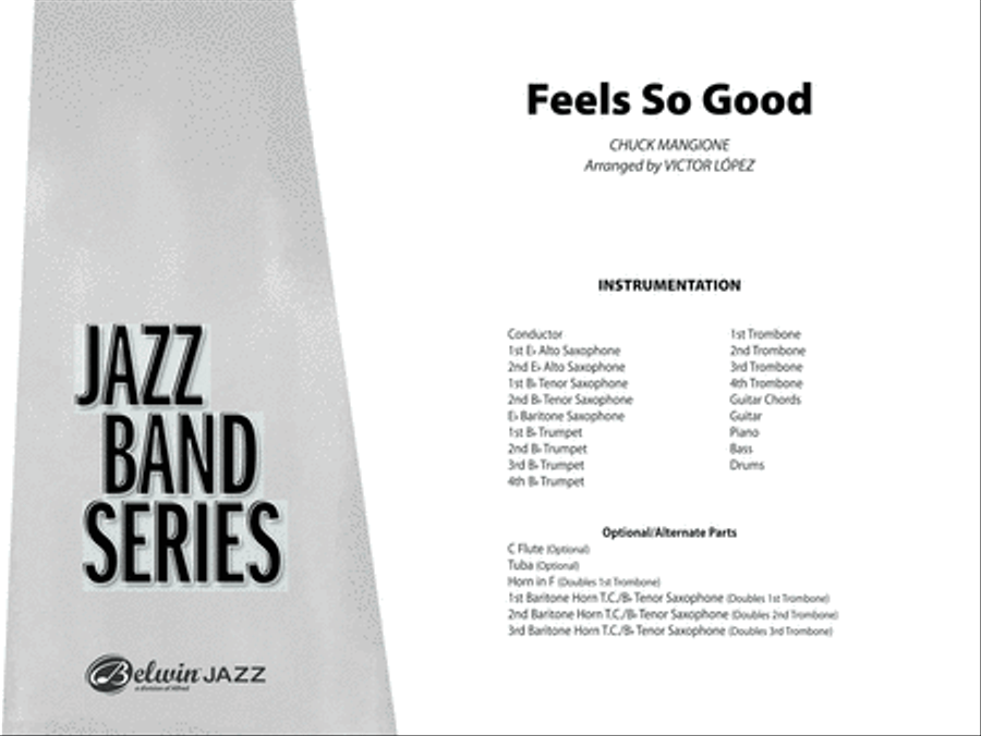 Feels So Good: Score Jazz Ensemble scores gallery preview page 1