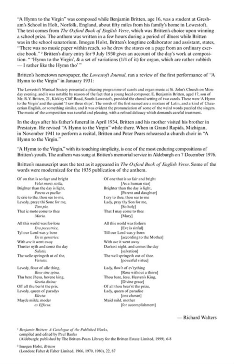 A Hymn to the Virgin SSAATTBB scores gallery preview page 4