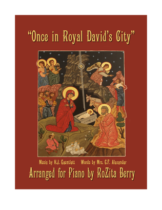 Once in Royal David's City--for Piano Solo