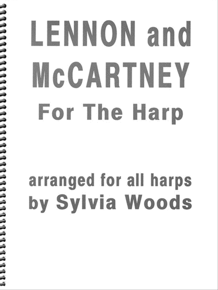 Lennon and McCartney for the Harp Celtic Harp scores gallery preview page 1