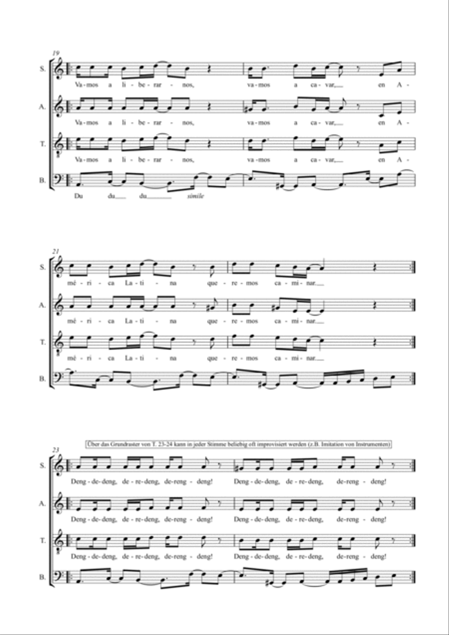 El Topo El Topo Choir scores gallery preview page 3