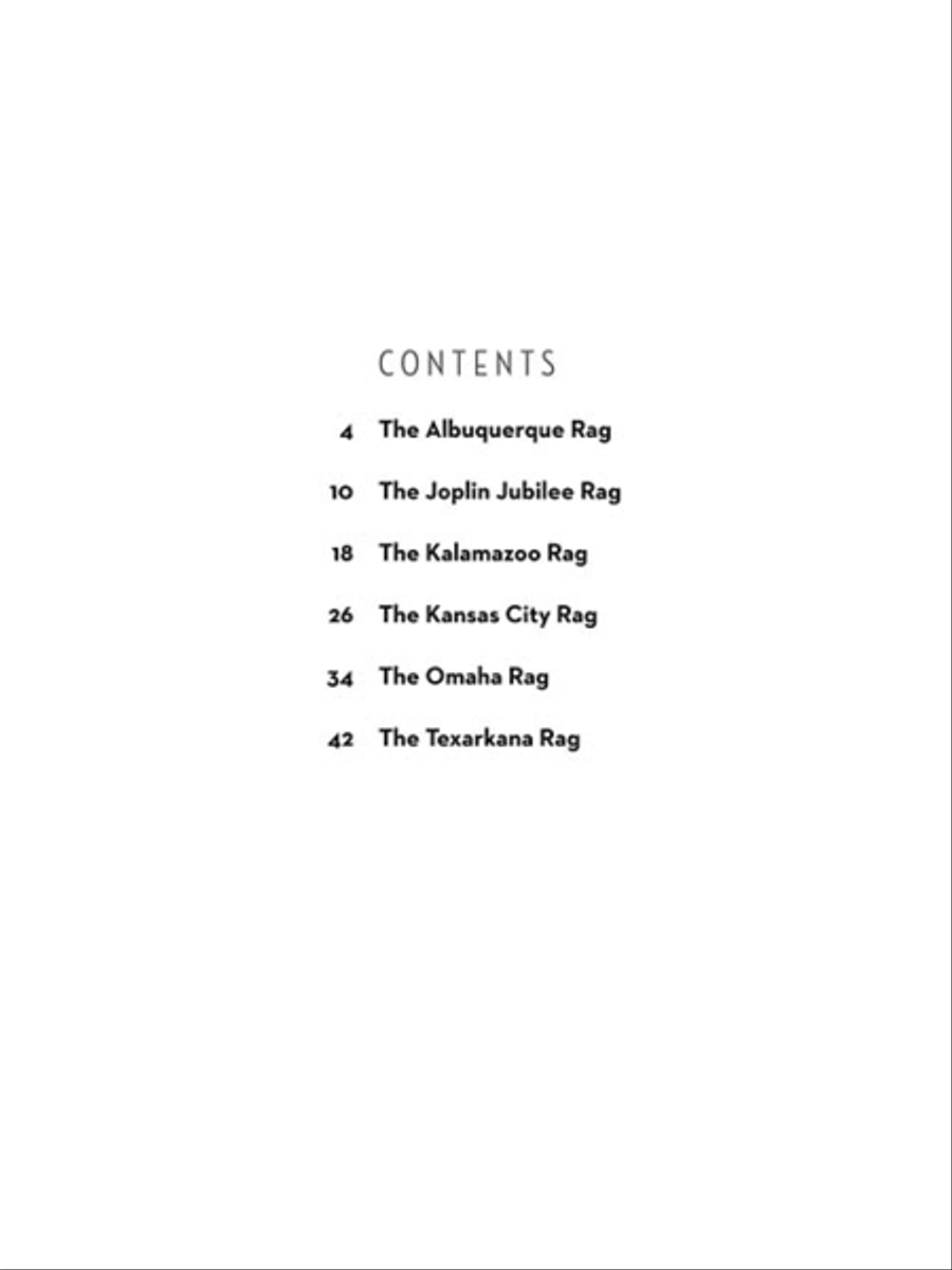 All-American Ragtime Duets 1 Piano, 4-Hands scores gallery preview page 2