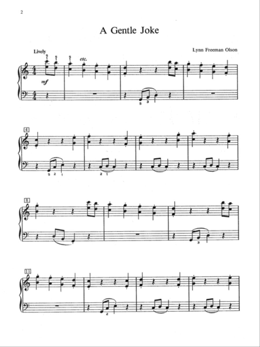 Audience Pleasers, Book 2 Piano Method scores gallery preview page 3