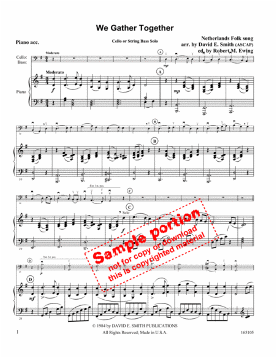 We Gather Together We Gather Together Flute scores gallery preview page 2