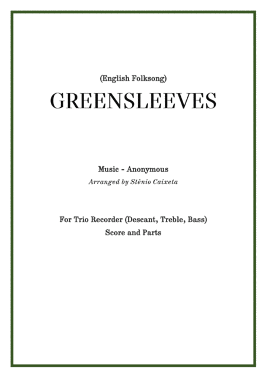 GREENSLEEVES Brass Ensemble scores gallery preview page 2