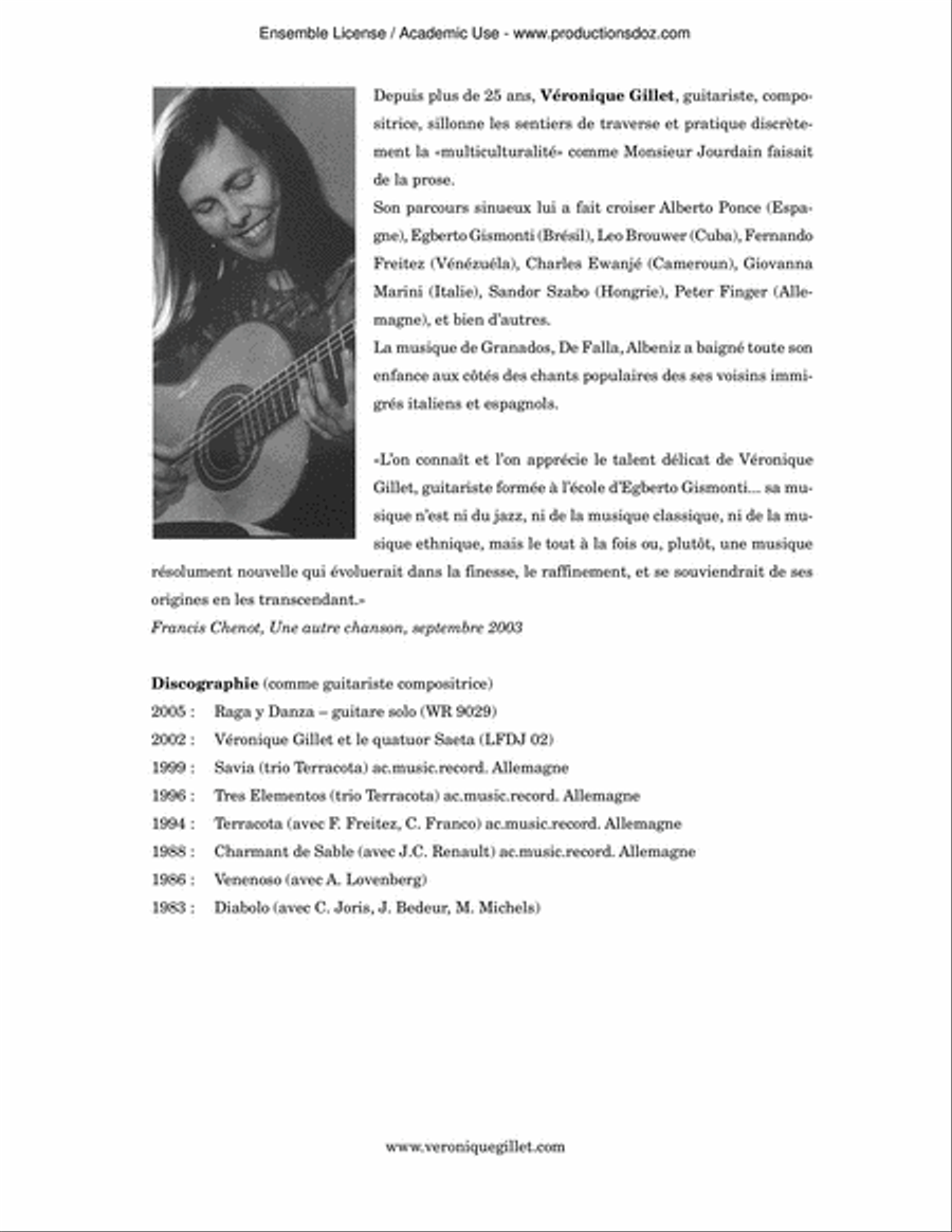 Hommage à Schubert Classical Guitar scores gallery preview page 2