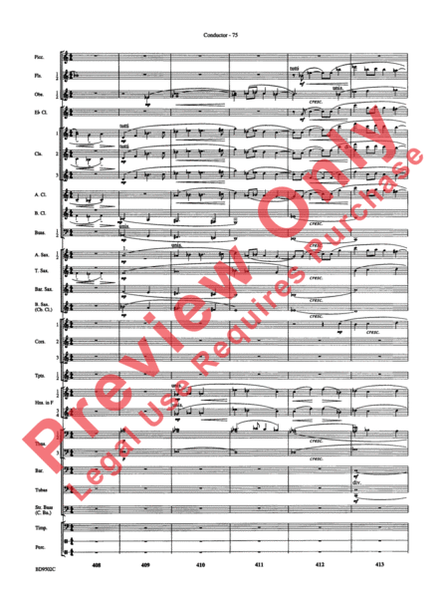 Symphony No. 3 for Band