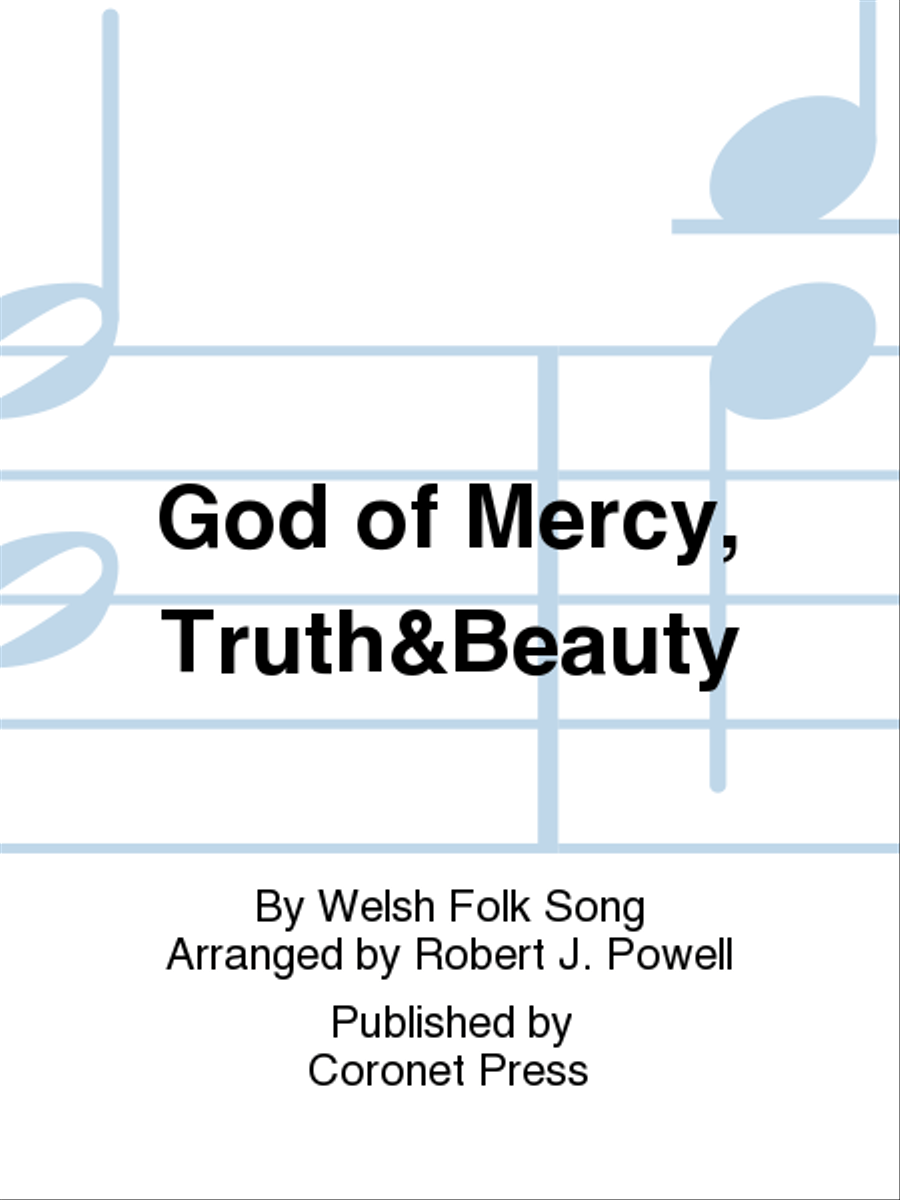 God of Mercy, Truth&Beauty 4-Part scores gallery preview page 1