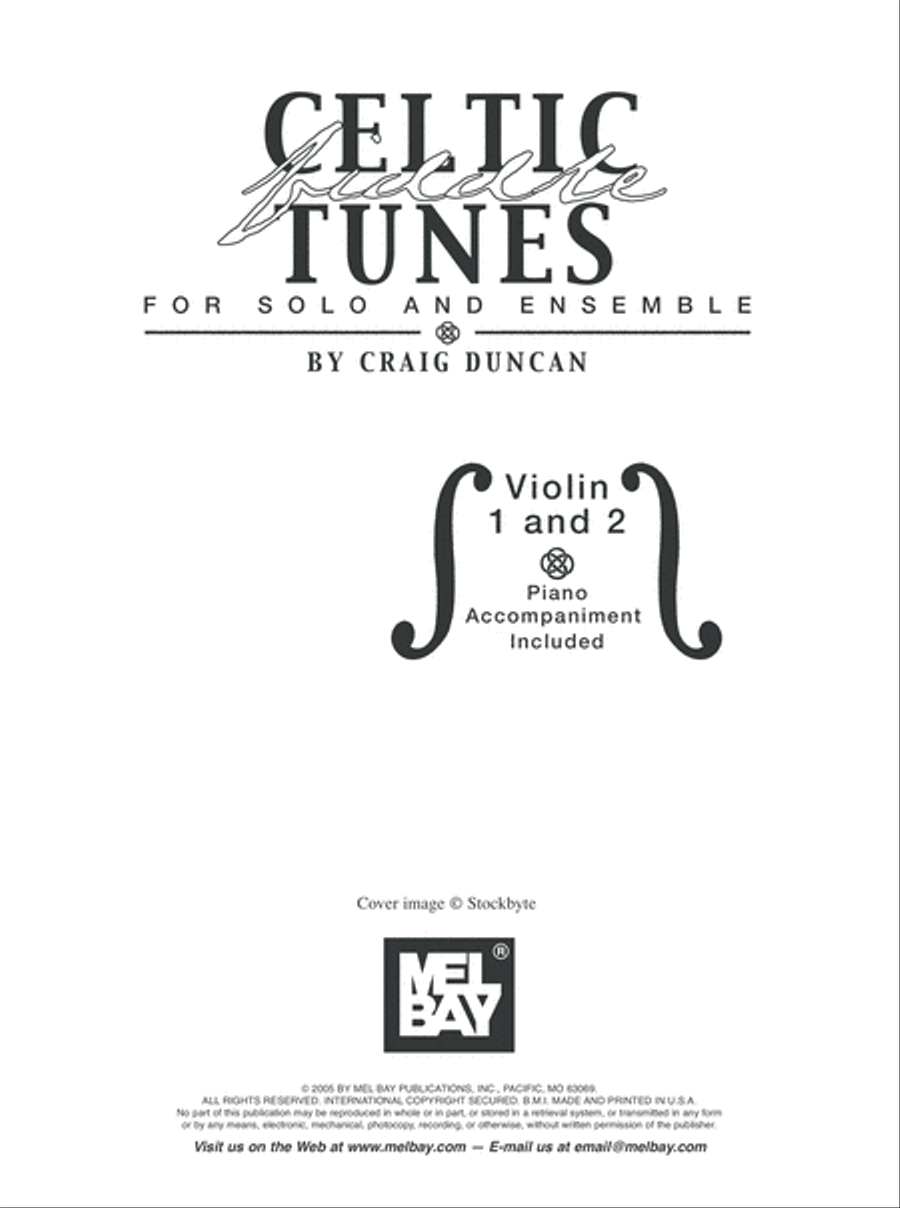 Celtic Fiddle Tunes for Solo and Ensemble - Violin 1 and 2 Piano Accompaniment scores gallery preview page 2