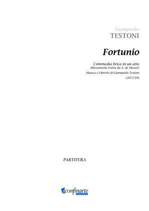 Giampaolo Testoni: FORTUNIO (ES 1057) - Score Only