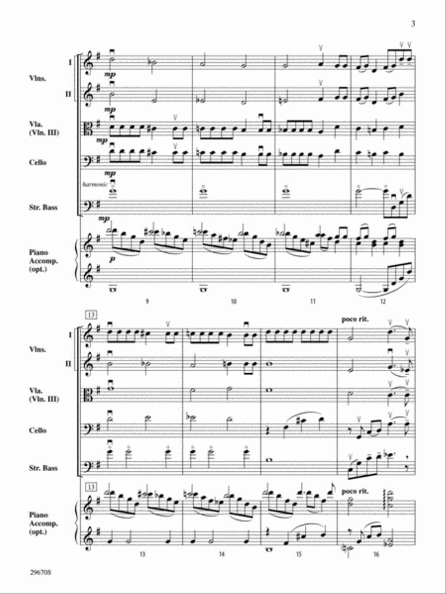 Seussical the Musical, Selections from String Orchestra scores gallery preview page 3