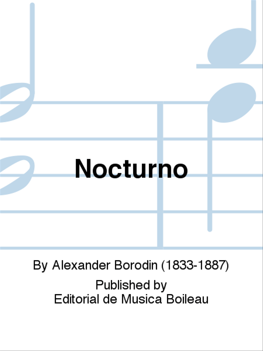 Nocturno Piano Solo scores gallery preview page 1