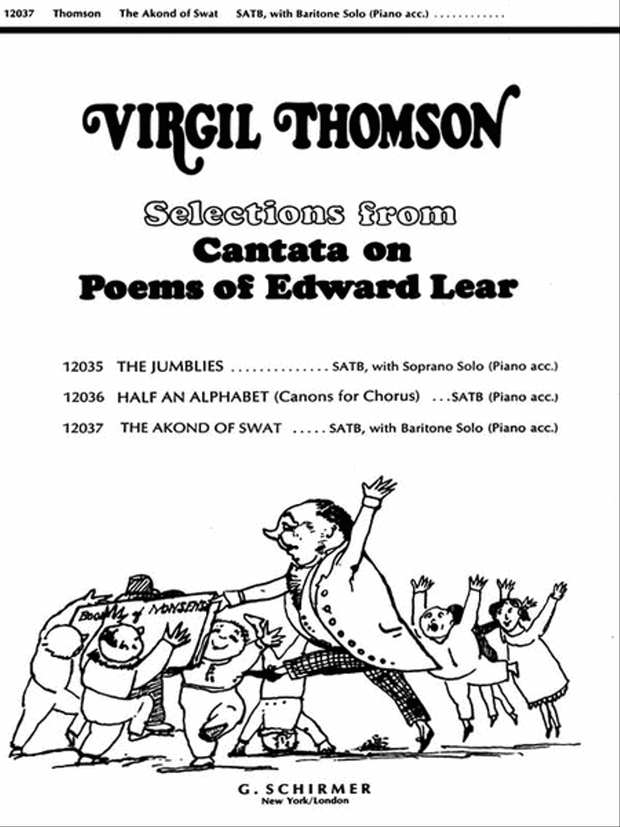 Akond Of Swat - SATB/Bar/Pno SATB With Baritone Solo 4-Part scores gallery preview page 1