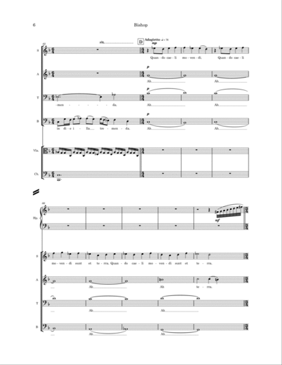 Chess Symphony, Movement IV. Bishop Full Orchestra scores gallery preview page 6