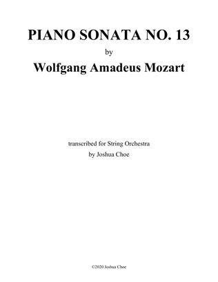 Piano Sonata No. 13