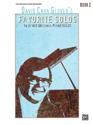 Book cover for David Carr Glover's Favorite Solos, Book 2