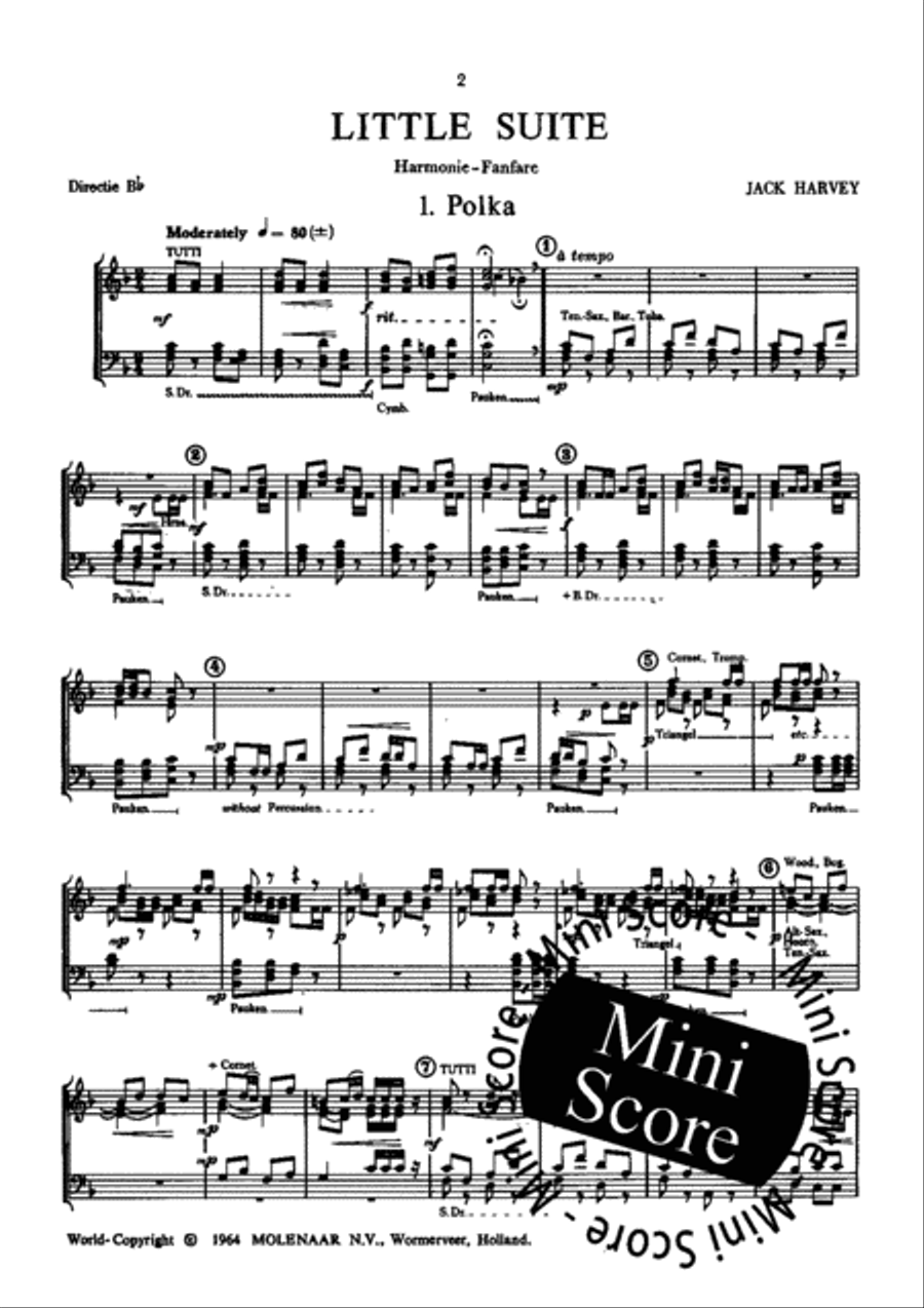 Little Suite Concert Band scores gallery preview page 4
