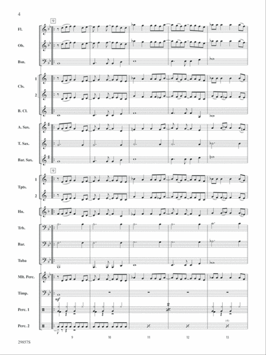 Rockstar: Score Concert Band scores gallery preview page 4