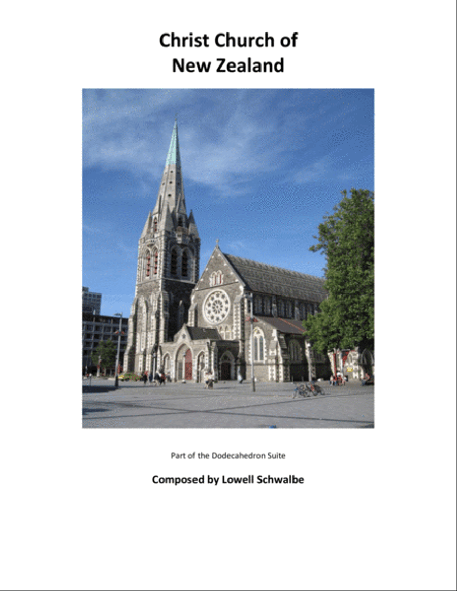 Christ Church of New Zealand Full Orchestra scores gallery preview page 1