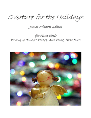 Book cover for Overture for the Holidays (for Flute Choir)