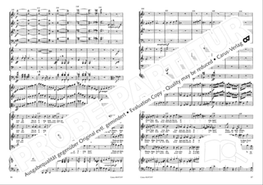 Psalm 42 4-Part scores gallery preview page 45